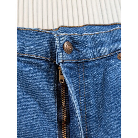 Vintage Levi’s Boys 14 Blue Denim Black Tab Straight Leg Retro Jeans - Picture 5 of 12